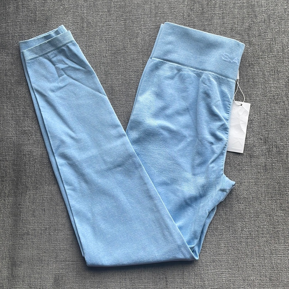 Powder Blue Workout Leggings